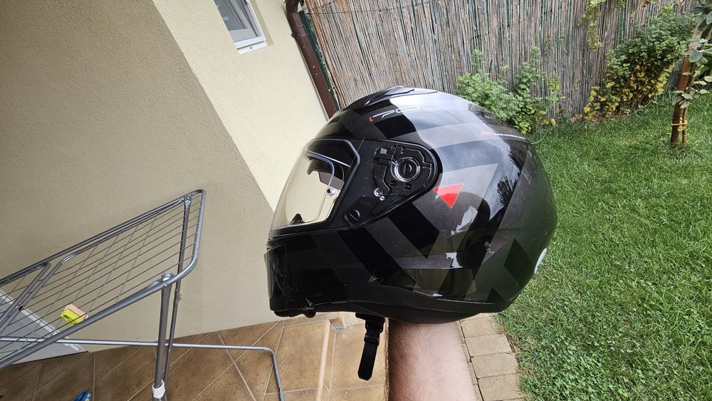 Casca moto Hjc i70 ochelari soare incorporat pinlock M