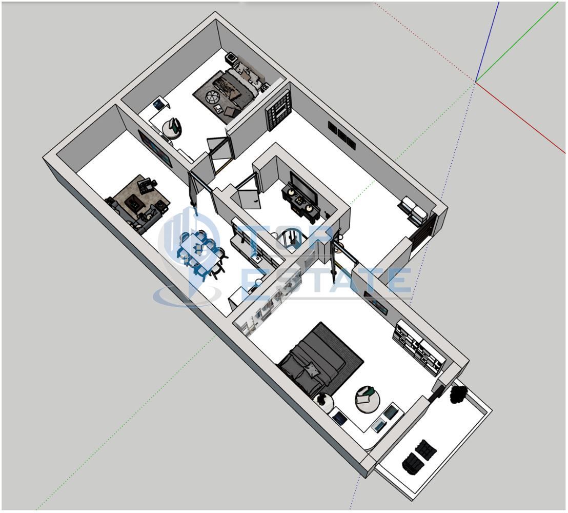 Продава се Тристаен апартамент в Велико Търново, Бузлуджа - 115 кв.м за 1055 €/кв.м - Снимка #3