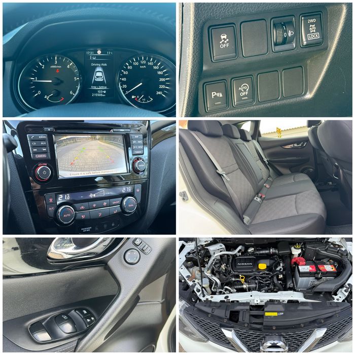 4x4 - Nissan Qashqai 1.6 DIESEL 2014 - Manual - Navi / Camera / 4WD