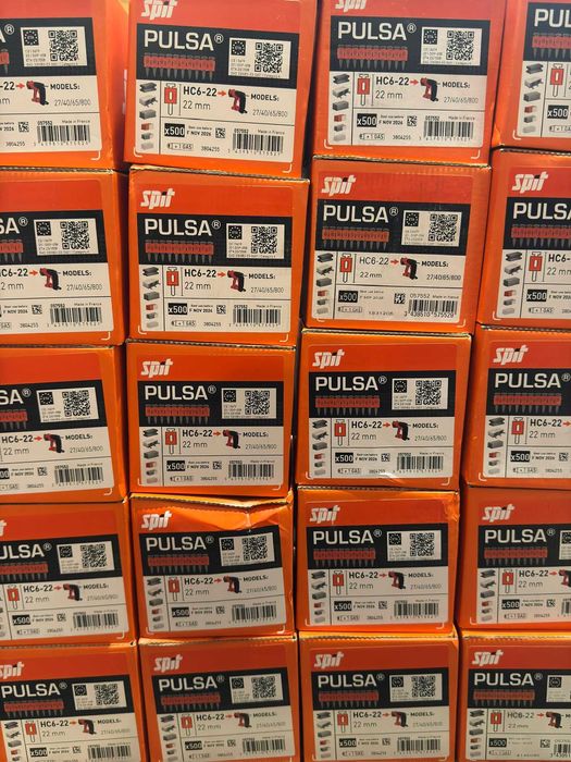 Стоманени пирони Spit Pulsa с газ в срок на годност