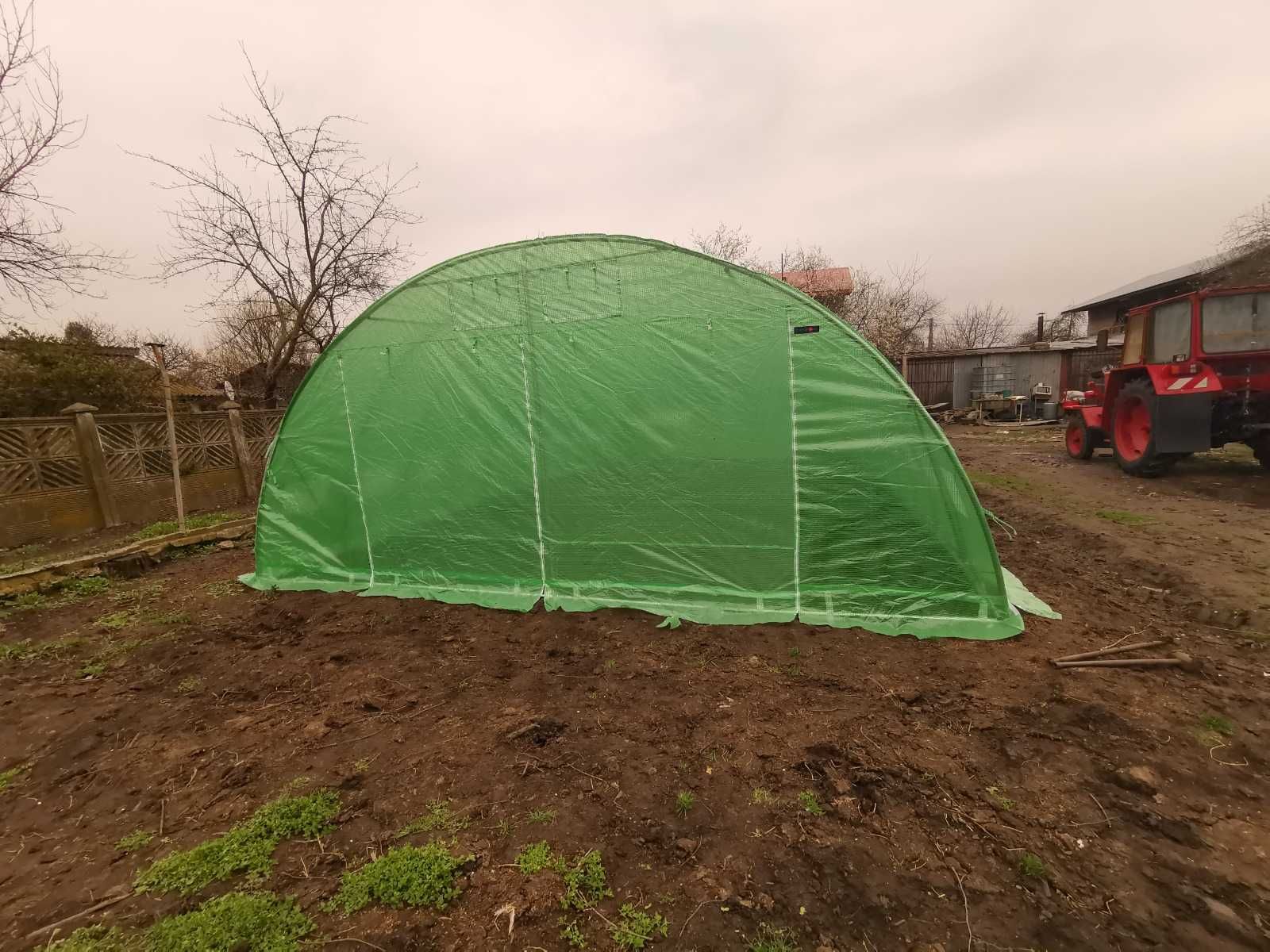 Solar solarii sera sere gradina - teava galvanizata . RM