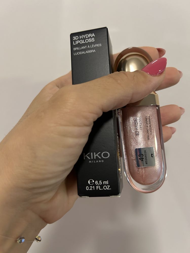 Промо! Kiko Milano италиански гланцове за устни с 3D ефект 26,35,42..
