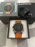 Garmin fenix 8 Amoled Titanium Sapphire Silver/Orange Acte Ro Garantie