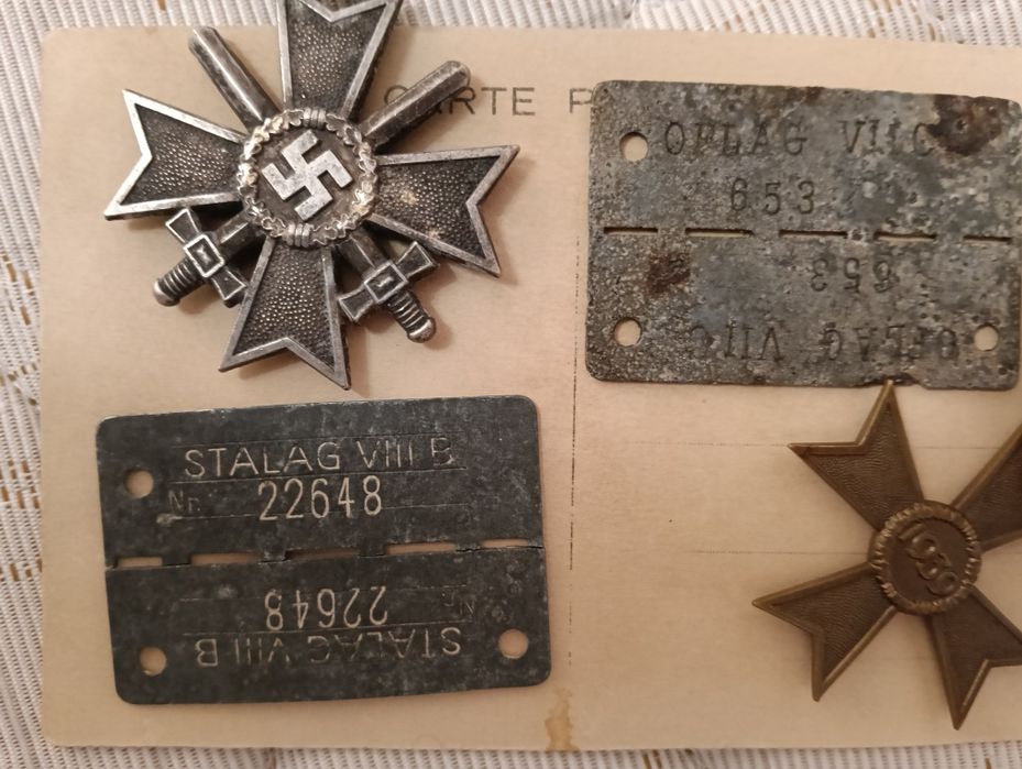 Obiecte din al doilea război mondial.