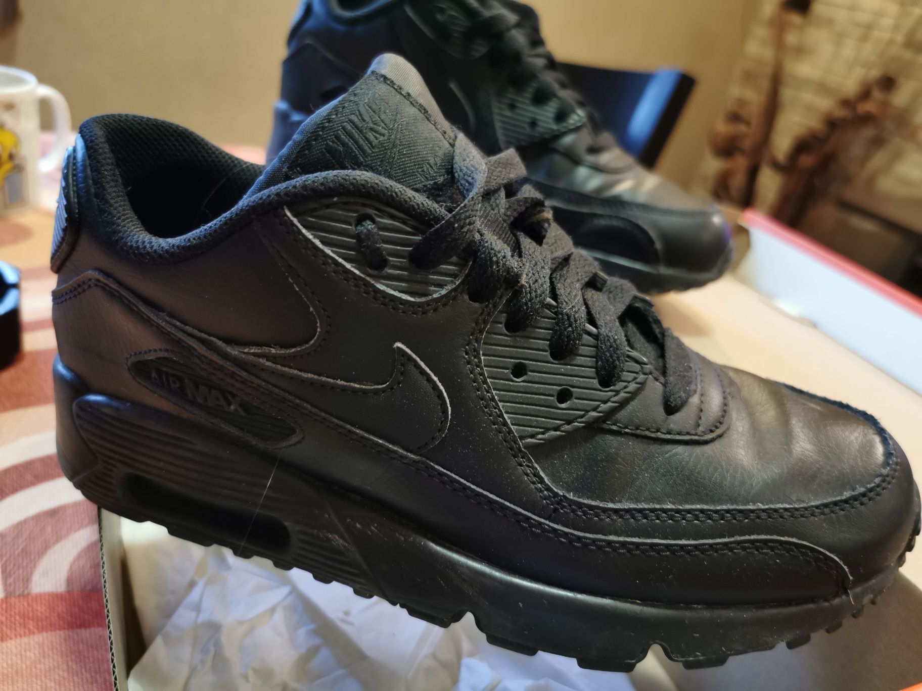 Маратонки естествена кожа Nike air max 90