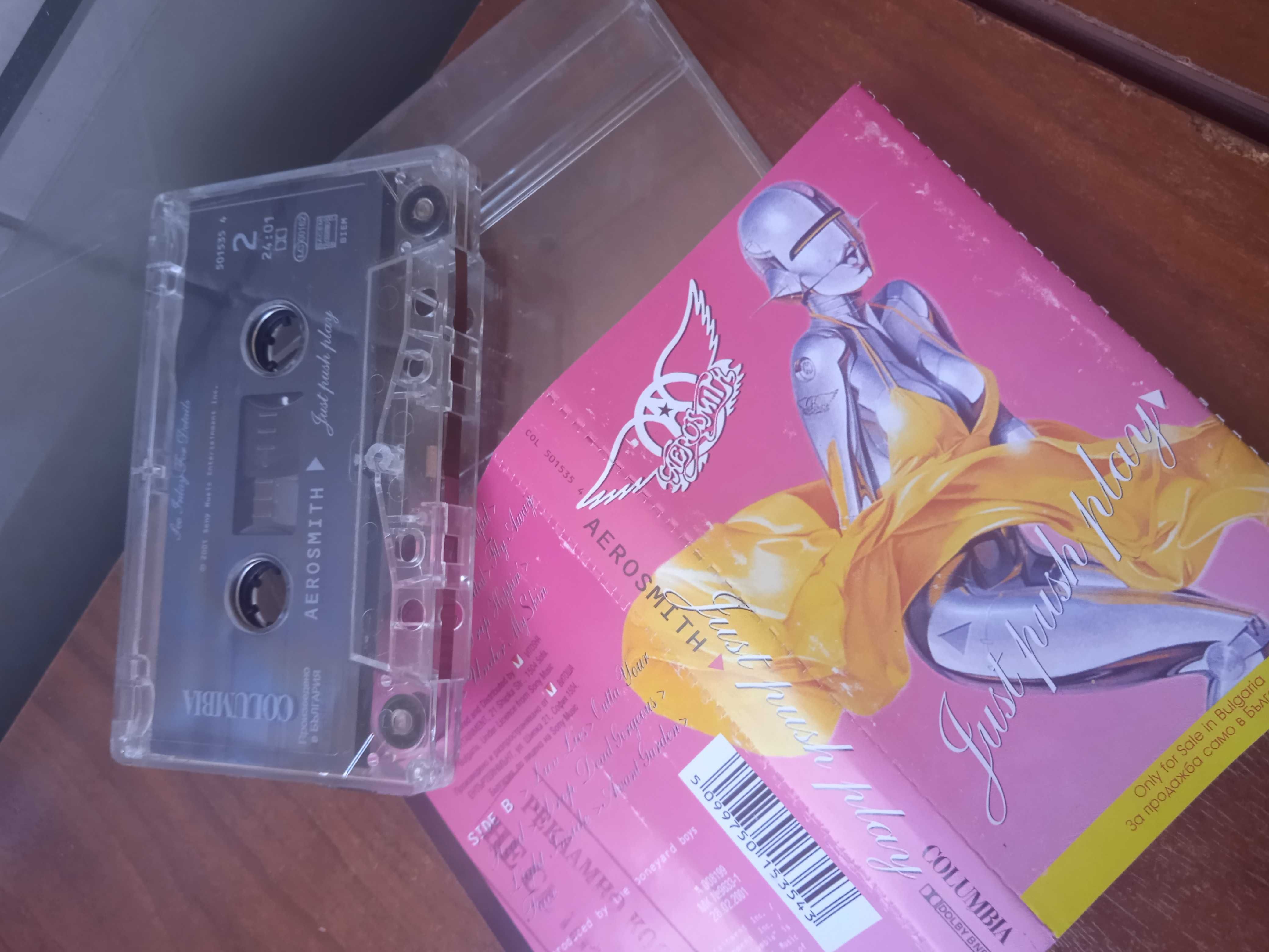 Aerosmith ‎– Just Push Play - оригинална касета