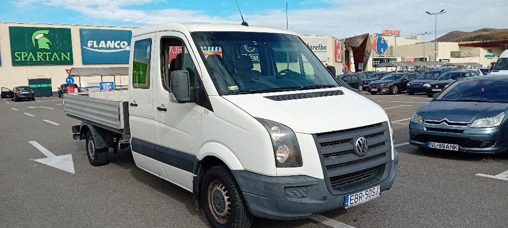 Volkswagen Crafter Doka 2.5Tdi 7locuri/klima/ extra lung, adus de 2zil