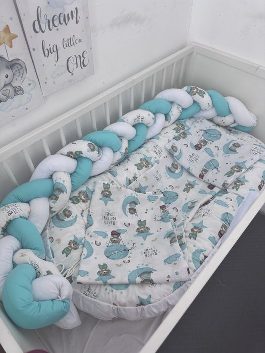 Гнездо 39 лв с  дръжки +ПОДАРЪК възглавничка