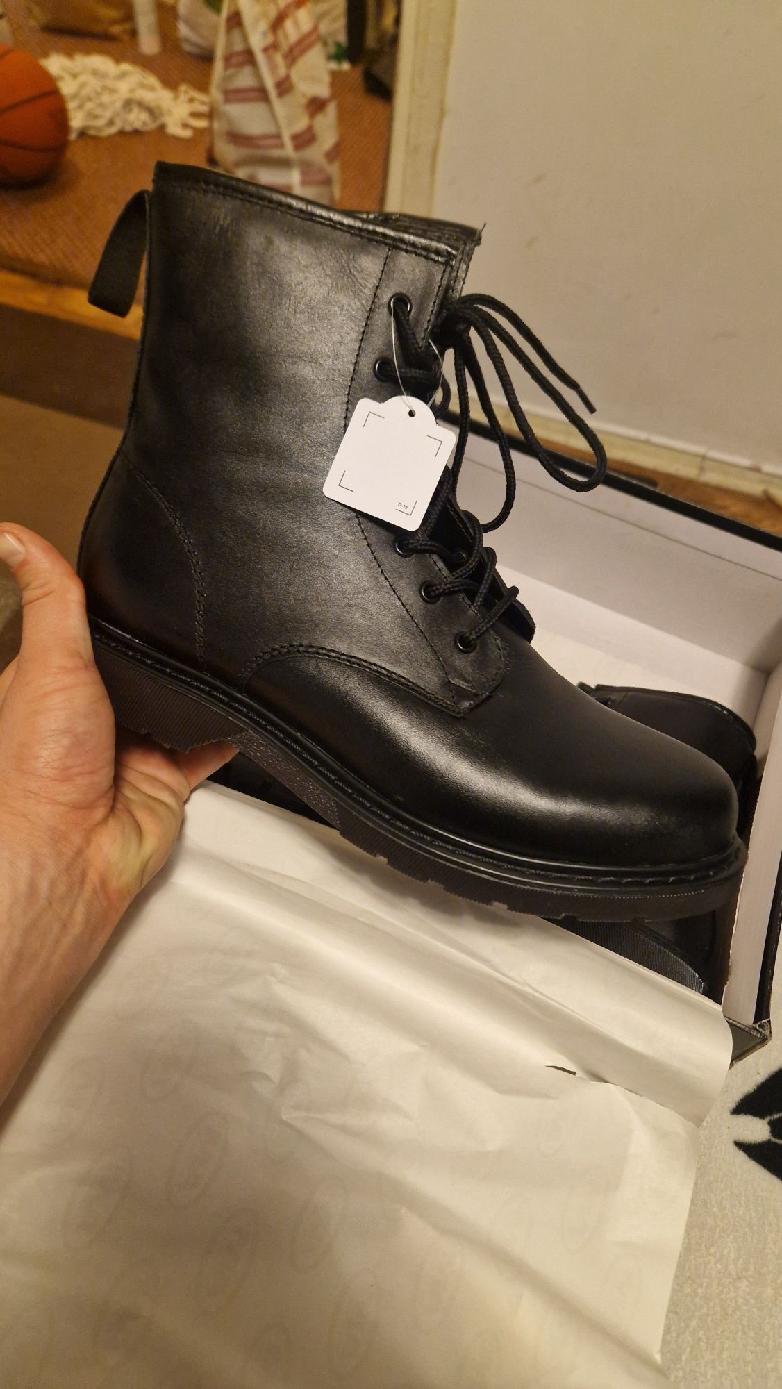 Ghete/bocanci din piele AM Shoe