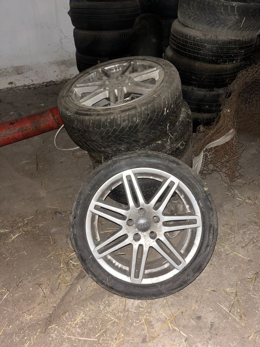 Genti aluminiu pt audi pe 17