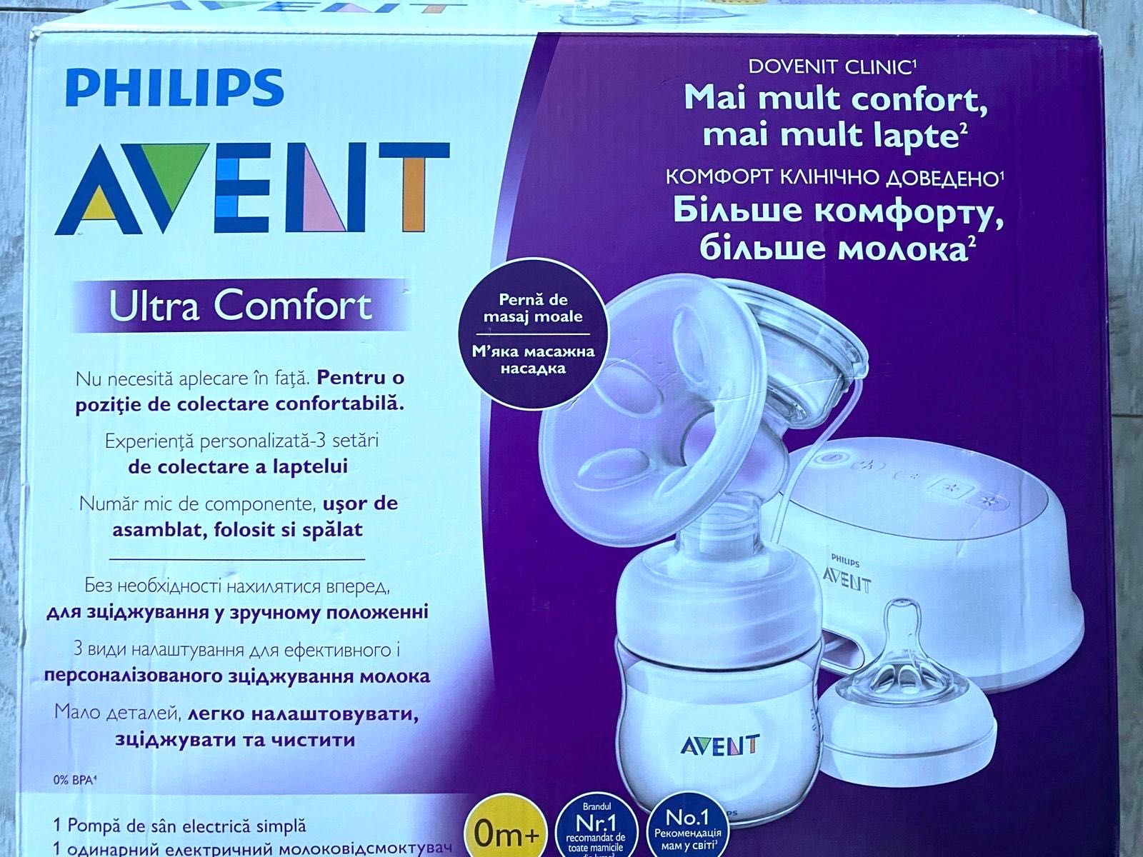 Електрическа помпа за кърма Philips Avent Ultra Comfort