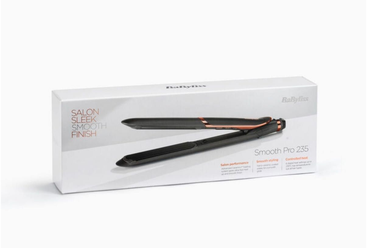 Професионална Преса За Коса Babyliss Smooth Pro 235 Йонизация