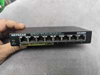 Network Switch Gigabit Poe NetGear GS-308P 8 Porturi