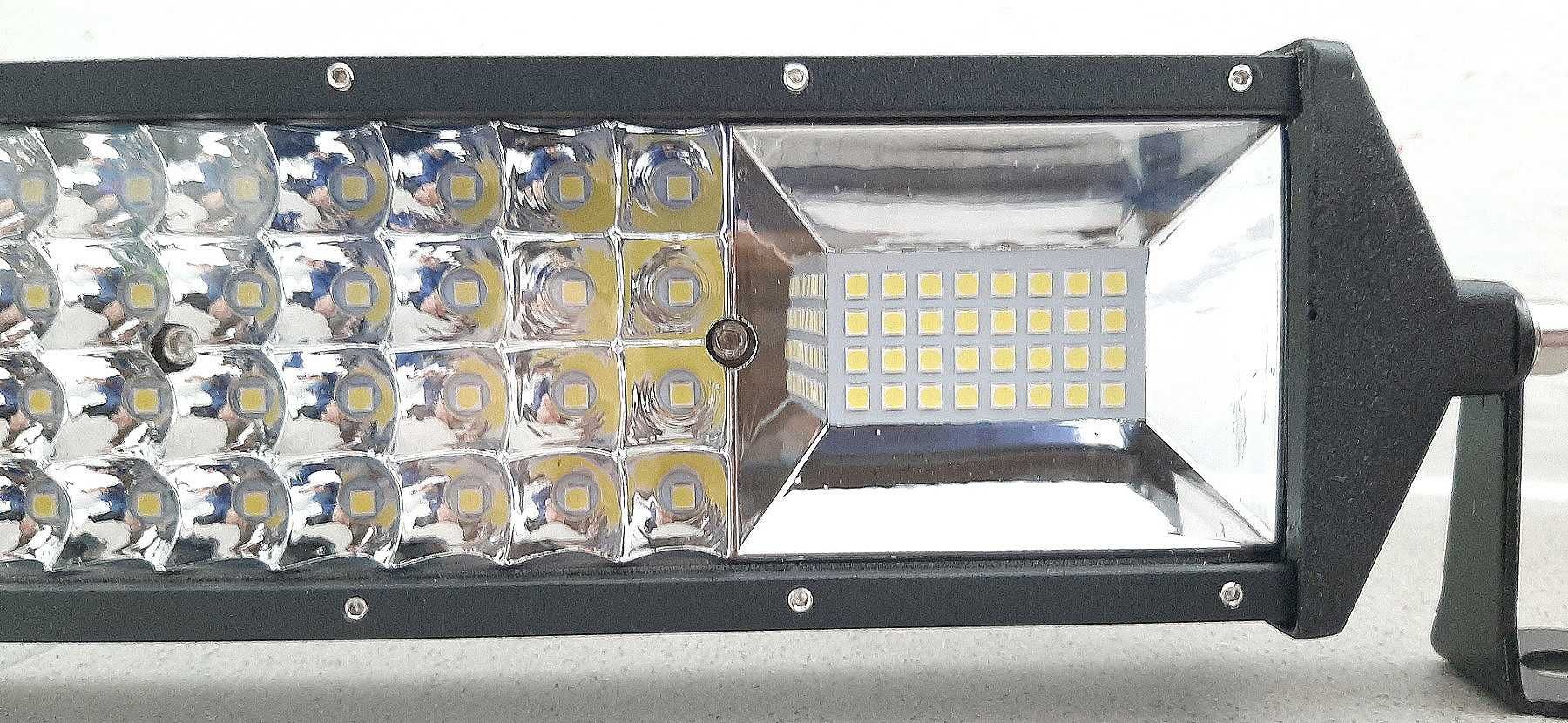Мощен  Лед Диоден фар Прожектор 12V 24V 4 Редов Quad Row
