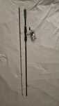 Set pescuit:Lanseta spinning+mulineta