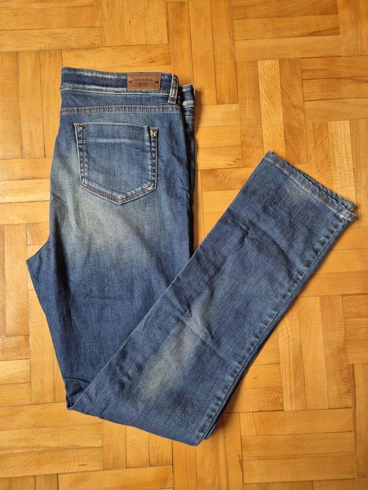 Blugi Max Mara Weekend Premium, High Waist Skinn, Damă - 46 (XL)