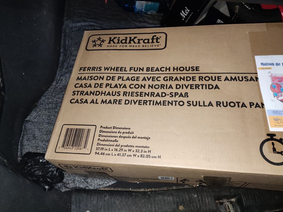 Casuta Distractiva de la Plaje - Fun Beach House cu Roata Ferris Wheel