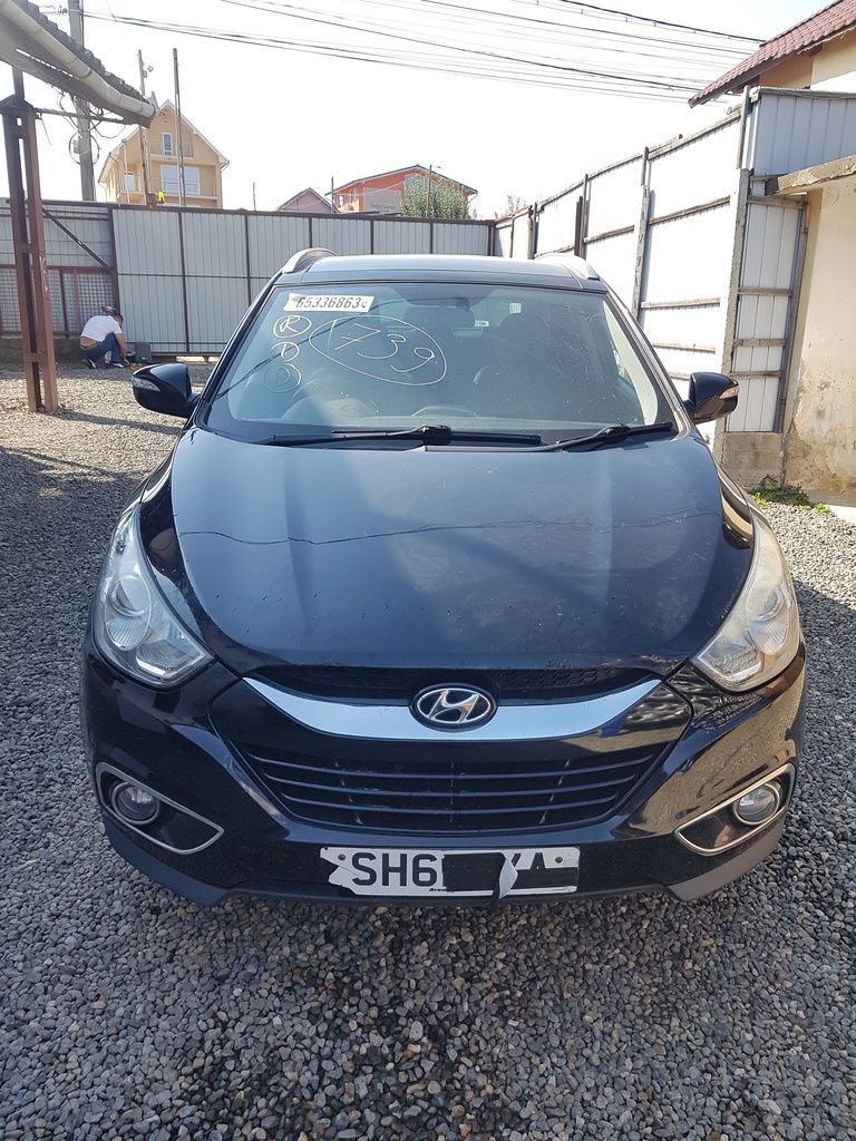 Bara fata Hyundai IX35 2010 - 2019 NEGRU (739) model fara spalatoare far