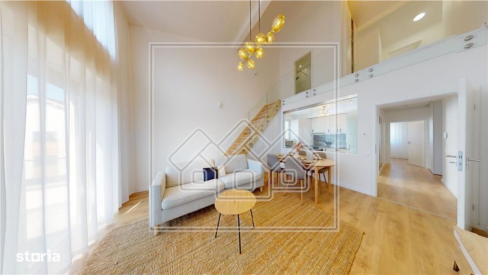 Penthouse cu 4 camere si balcon - finisaje de lux