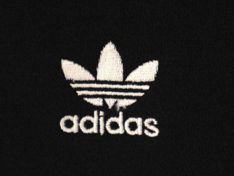 Bluză de molton ADIDAS ORIGINALS pe negru, hanorac