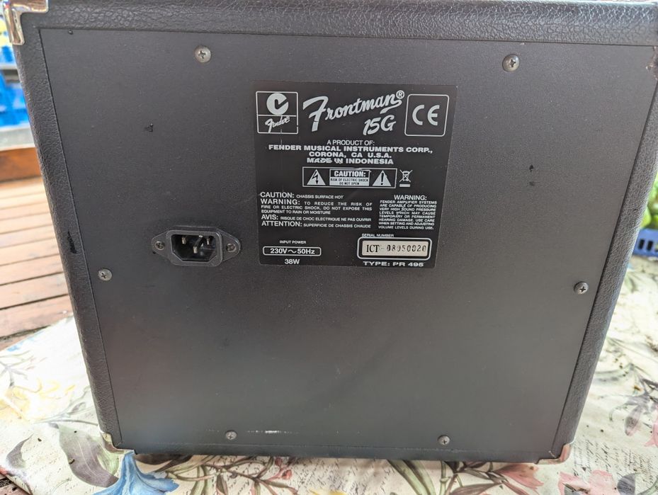 Усилвател за китара Fender - Frontman 15g