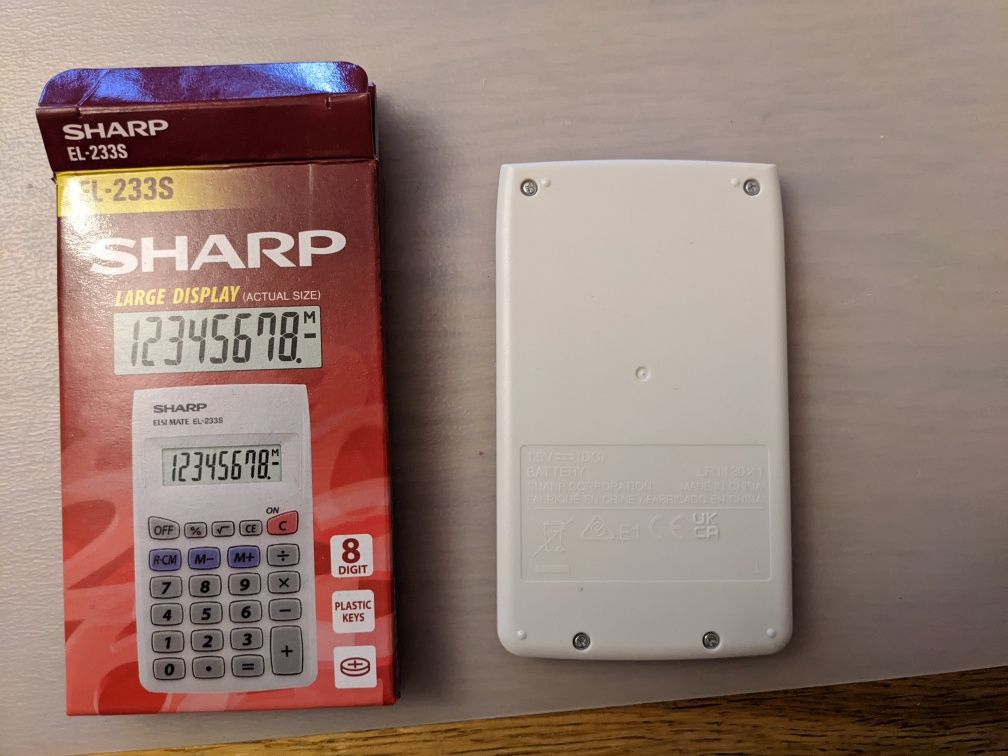 Calculator de buzunar Sharp EL 223S