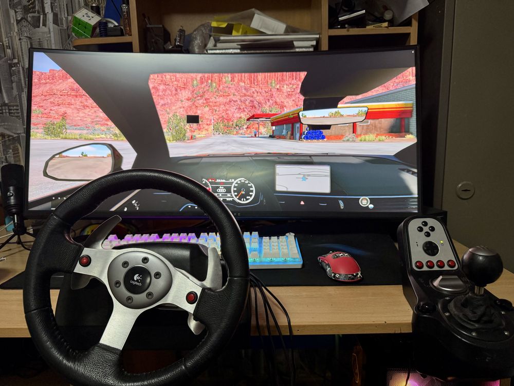 Игровой руль logitech g25