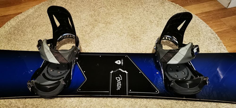 Placa snowboard Burton Clash 161 cu legături Ride nu rome