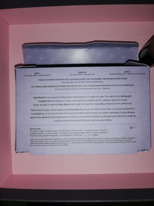 Saie set blush-uri Sweetie & Spicy Noi