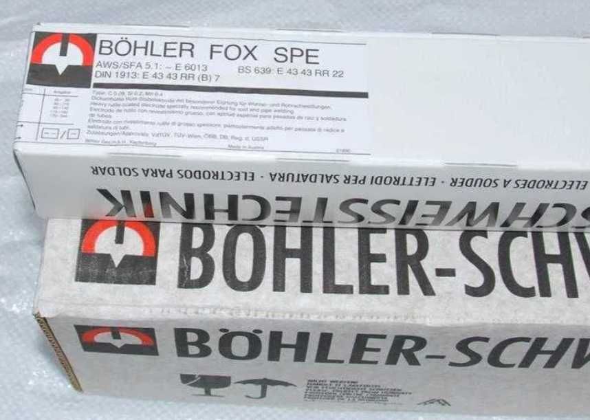 BÖHLER FOX SPE ф 3.25 ф 4.00 ф 5.00 Заваръчни електроди