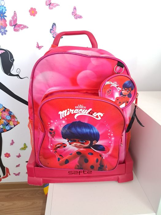 Troler ghiozdan ladybug / buburuza