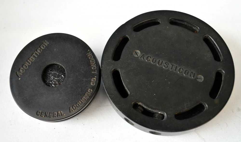 Aparat vechi auditiv bakelita acustic interbelica Acousticon London