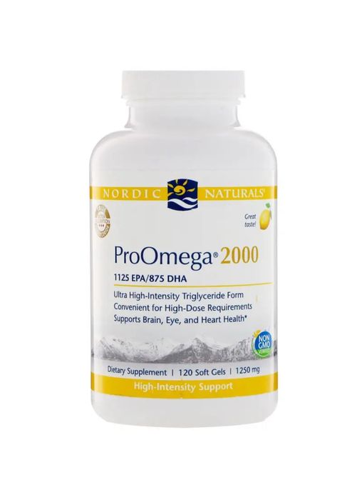Nordic Naturals ProOmega 2000 – концентрированная Омега премиум-класса