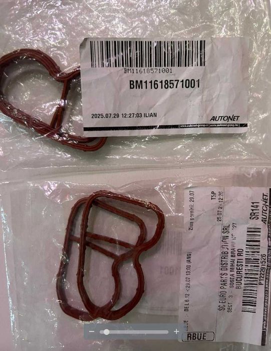 Set garnituri galerie admisie BMW 320d xDrive – noi, originale