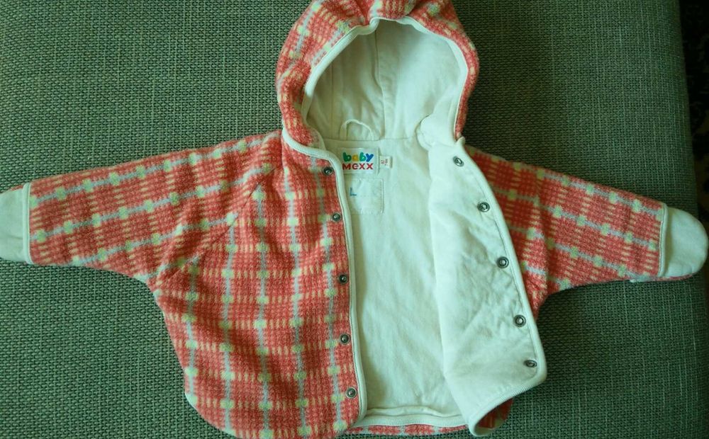 Лот бебешки жилетки за момиче, размер 62 (L), 2-4 месеца