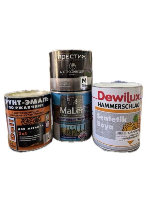 Эмаль краска молотковая по металлу
