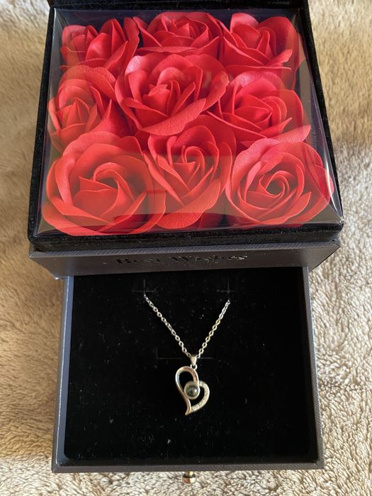 Женский набор кулон