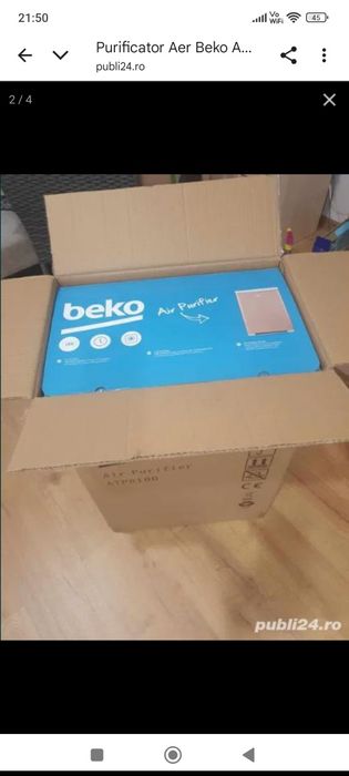 Purificator aer Beko