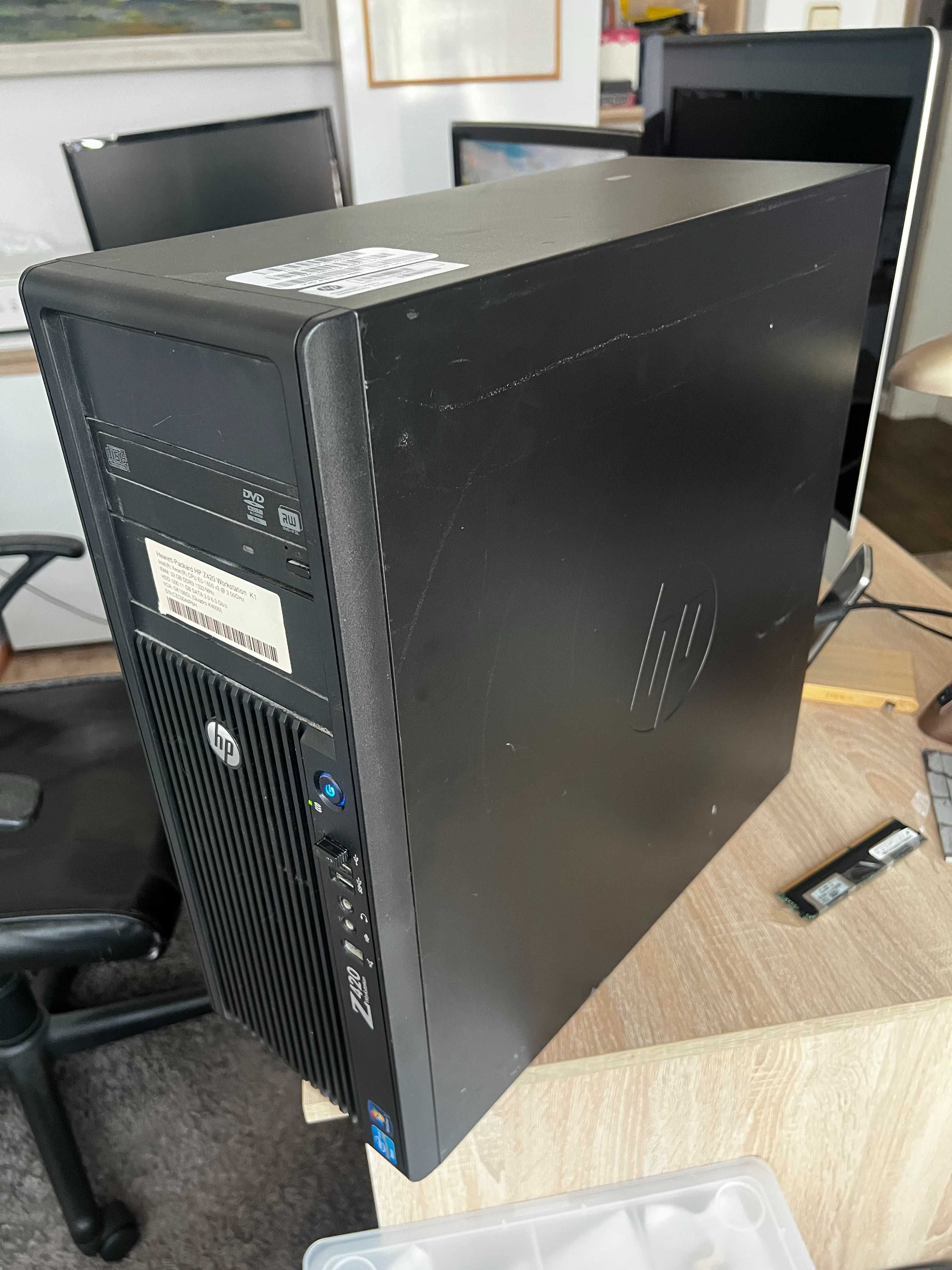 Работна станция HP Workstation Z420 (с гаранция)