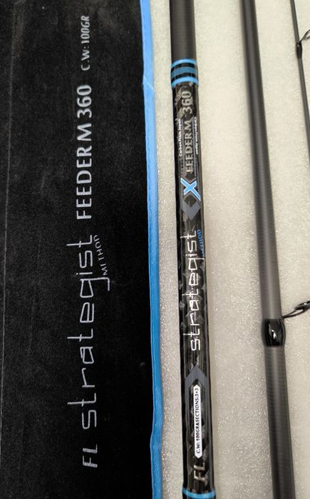 SET 2 Lansete Feeder FL Strategist Method Feeder 3.60M, 100G, 3+3SEG