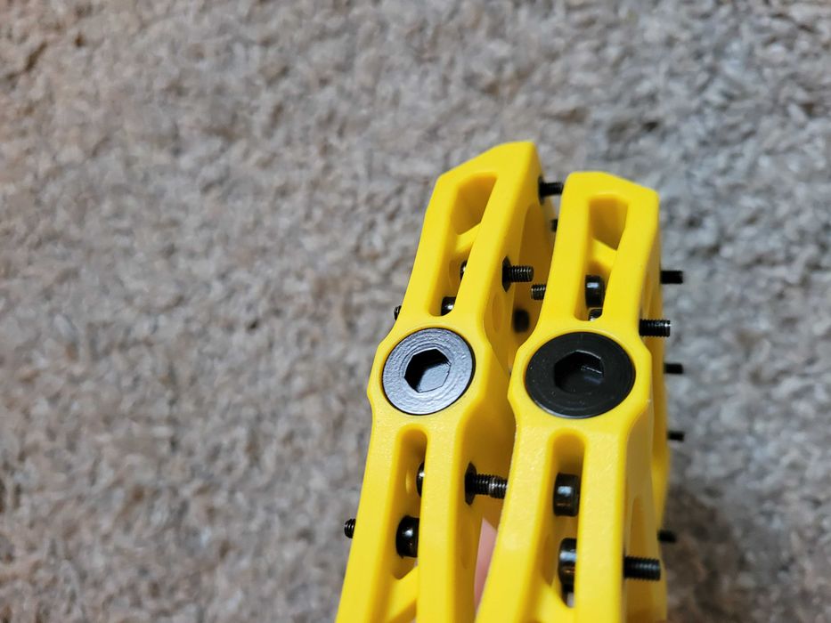 pedale MTB flat, rulment, ax cro-mo