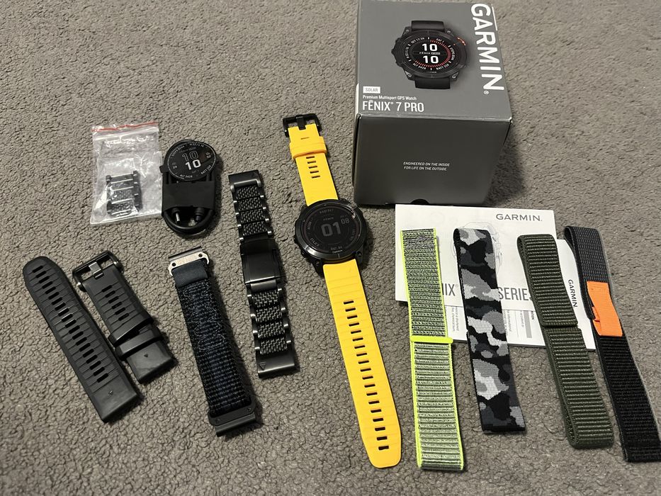 Garmin Fenix 7 PRO Solar / schimb cu Apple watch/Fenix 8