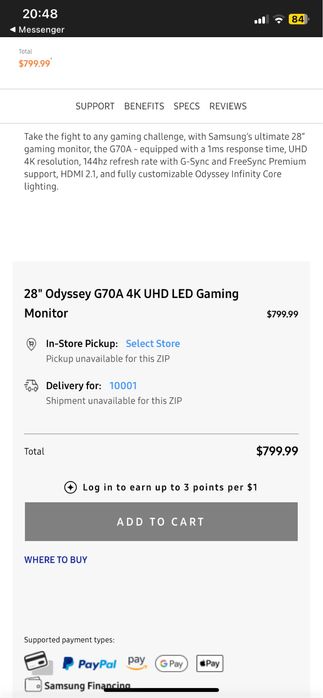 Monitor Gaming Curbat LED VA Samsung