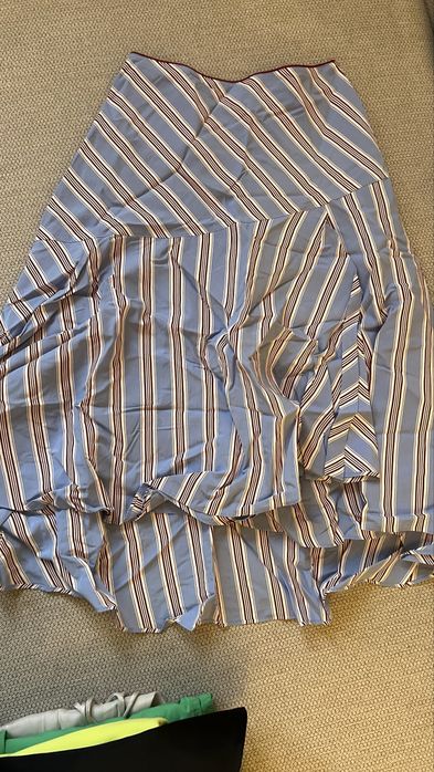 Миди юбка синего цаета