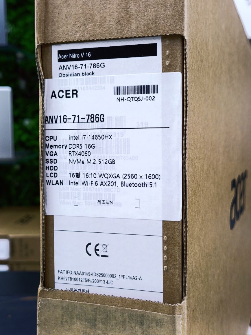 Acer NitroV16, Gaming