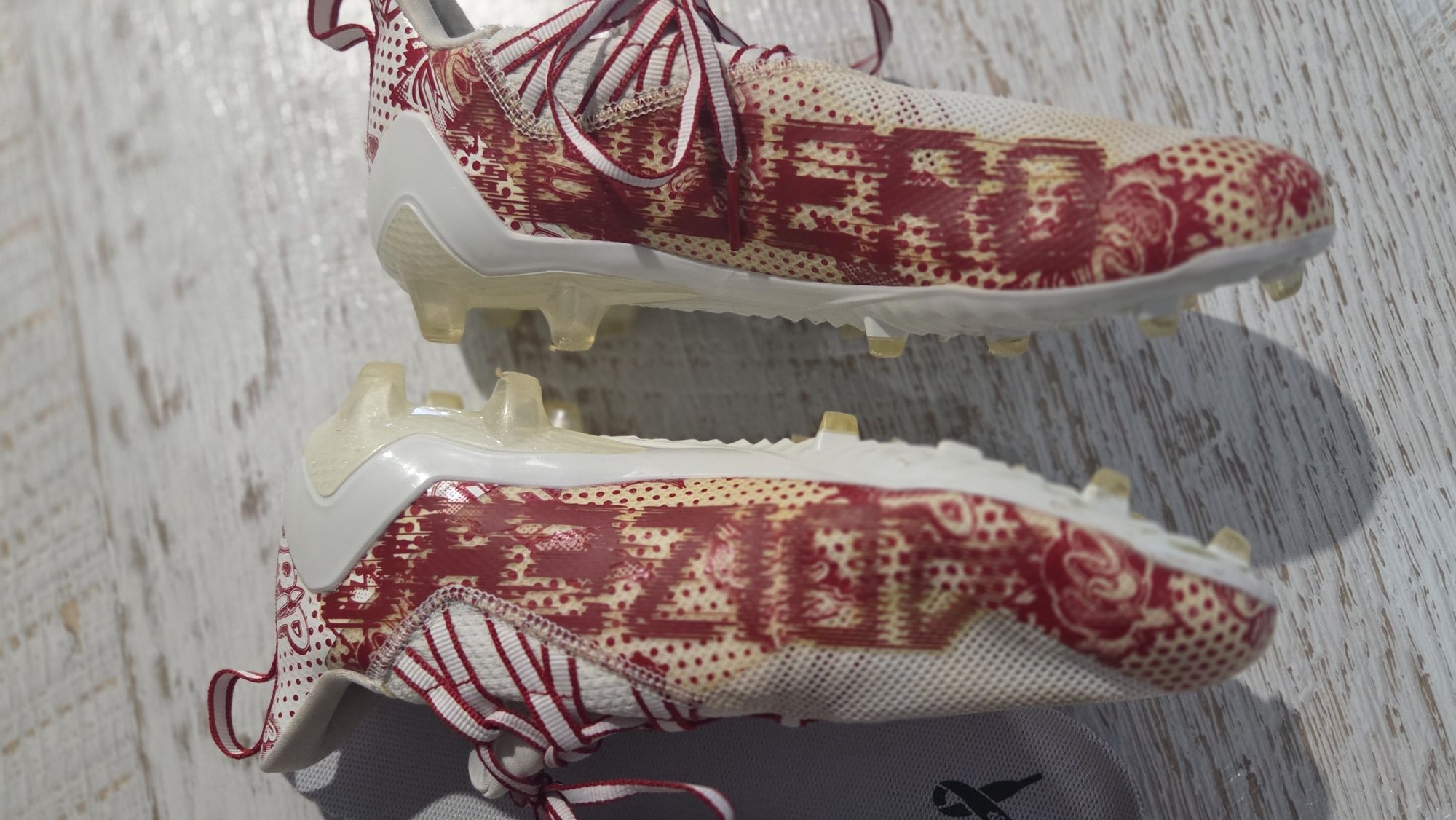 adidas Adizero 11.0 Comics Football Cleats - White | Men's