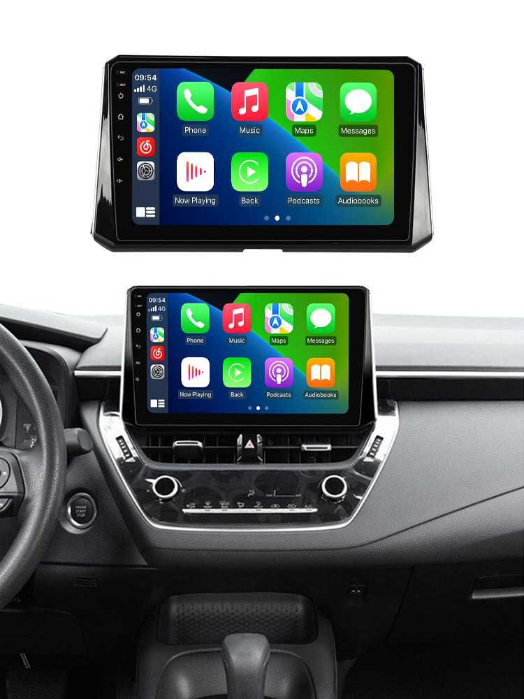 NAVIGATIE ANDROID 14 Toyota COROLLA 2018 - 2020 1/8 Gb CarPlay