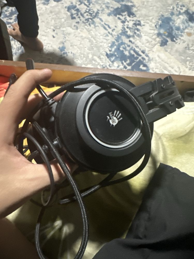 Игровые наушники A4Tech Bloody G528C, Black