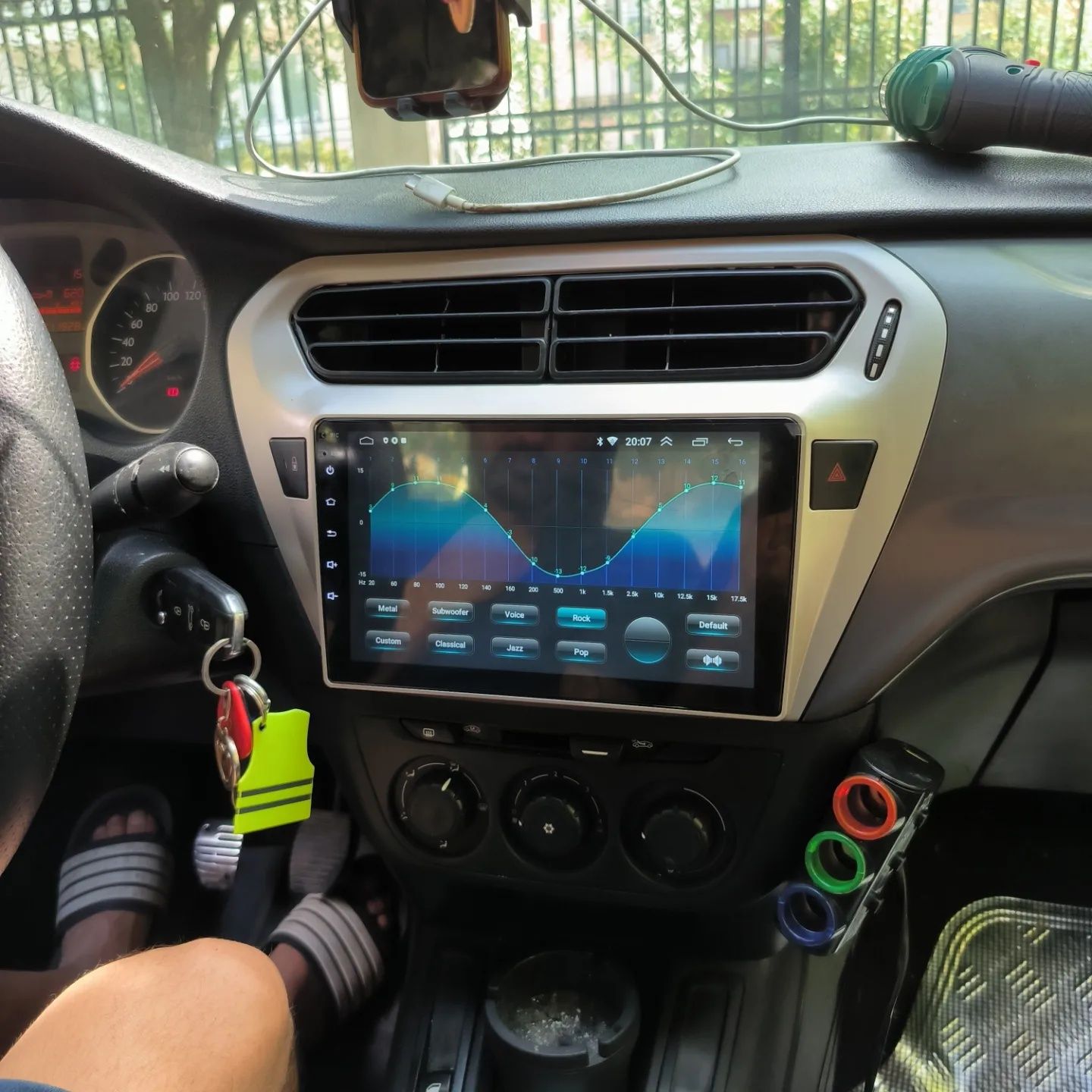 Navigatie Android Citroen C-Elysee Peugeot 301 Waze YouTube GPS USB