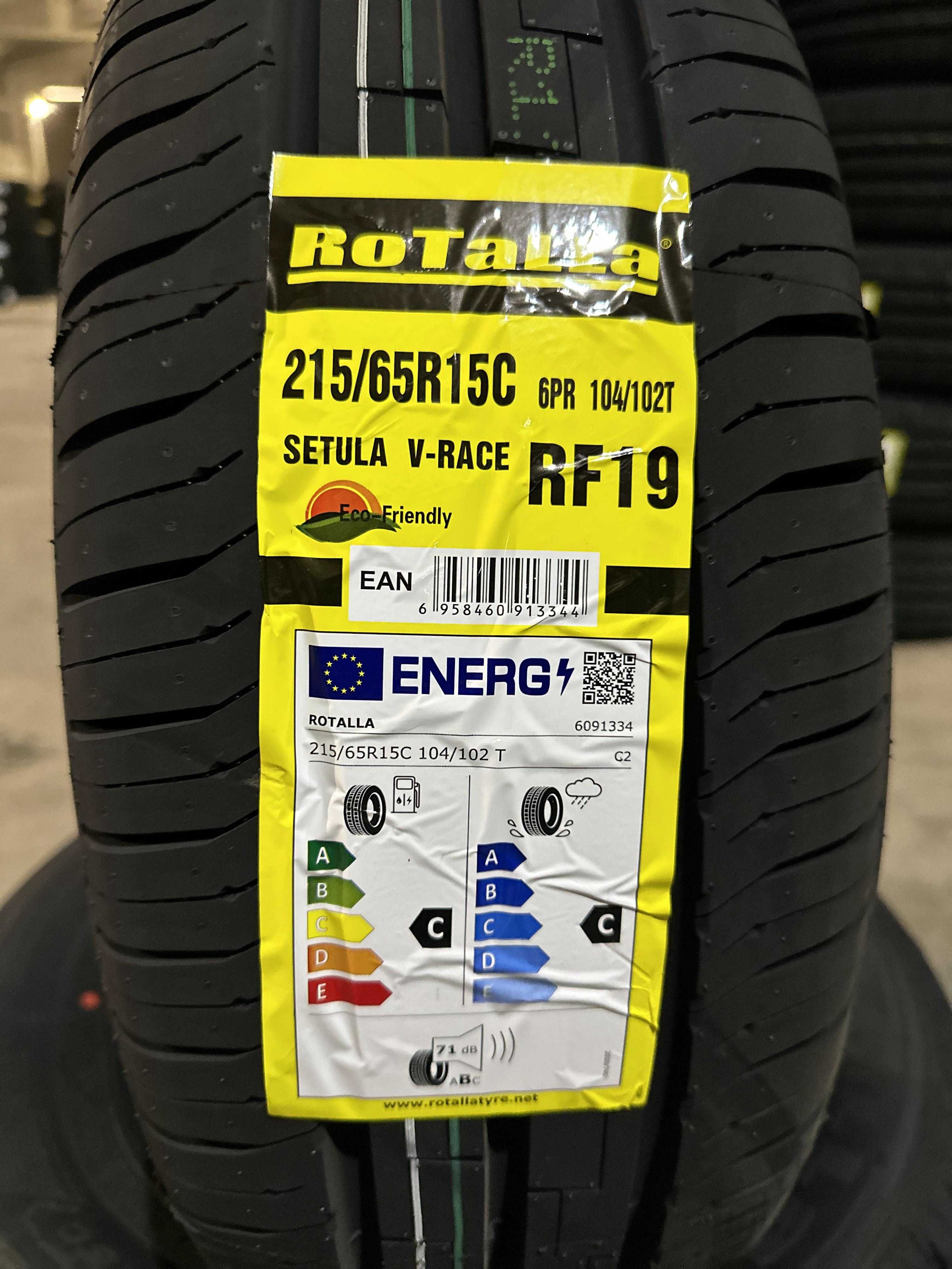 Нови Летни Бусови Гуми ROTALLA SETULA RF19 215/65R15C 104/102T Нов DOT